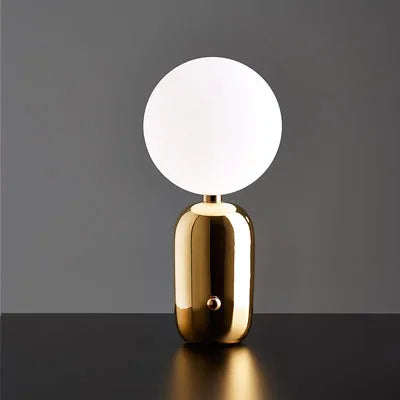 Contemporary Wooden Desk Lamp