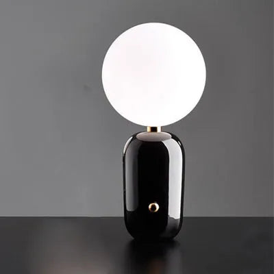 Contemporary Wooden Desk Lamp