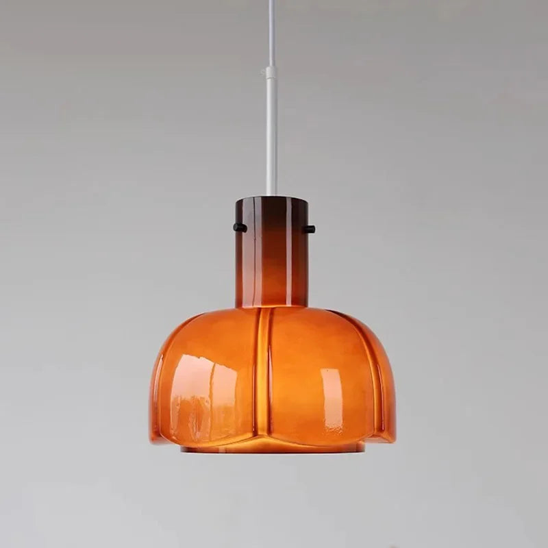 Classic Elegant Glass Hanging Lamp