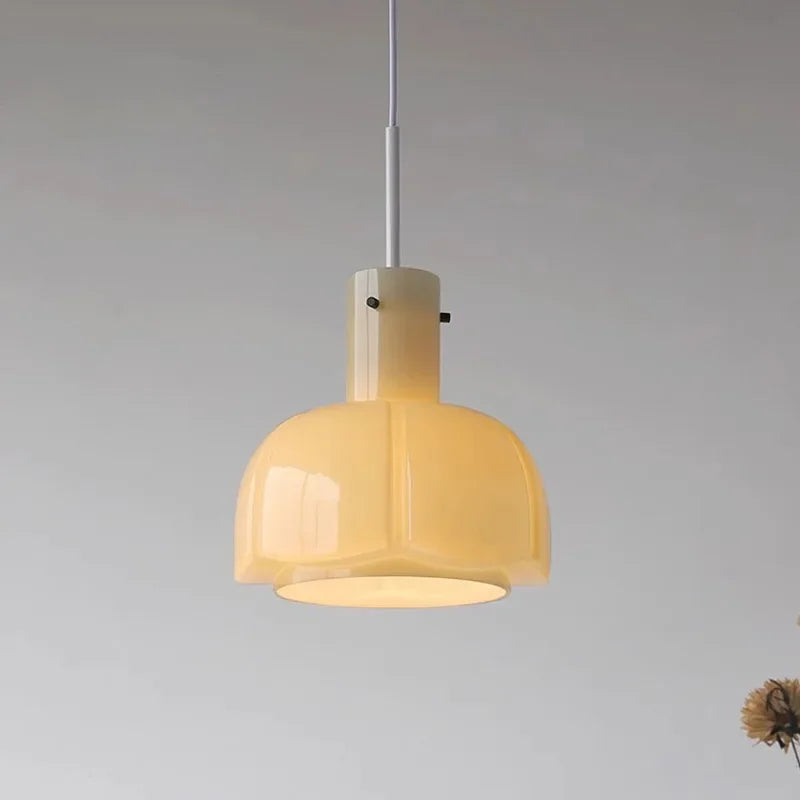 Classic Elegant Glass Hanging Lamp
