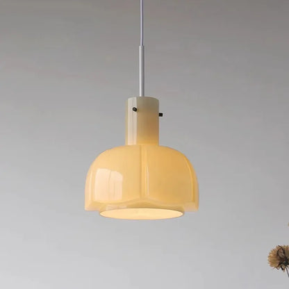 Classic Elegant Glass Hanging Lamp