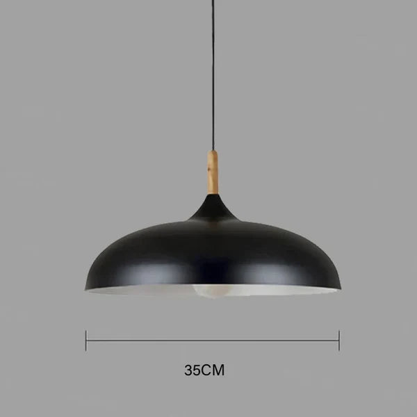 Country Style Wooden Pendant Light