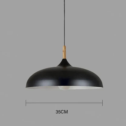Country Style Wooden Pendant Light