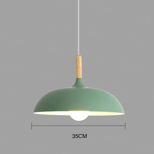 Country Style Wooden Pendant Light