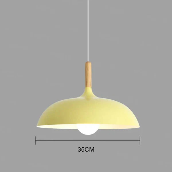Country Style Wooden Pendant Light