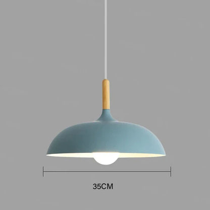 Country Style Wooden Pendant Light