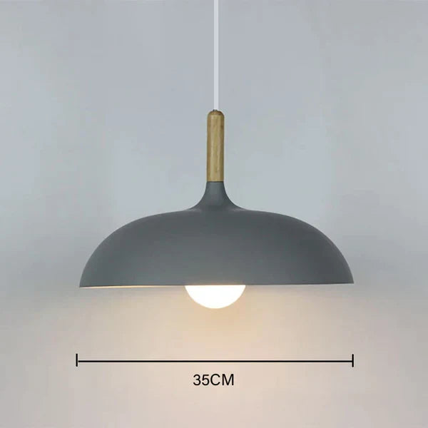 Country Style Wooden Pendant Light