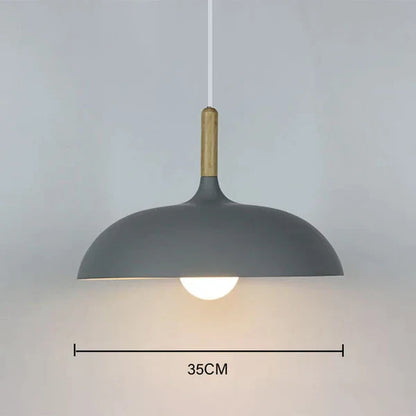 Country Style Wooden Pendant Light