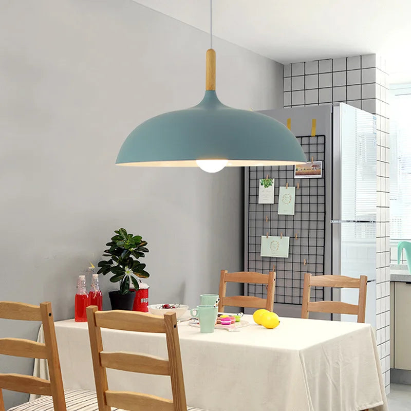 Country Style Wooden Pendant Light - Luxicro