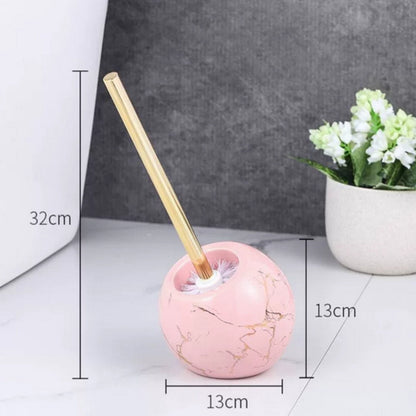 Modern White Ceramic Toilet Brush