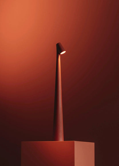Compact Rechargeable LED Desk Lamp with Touch Dimmer - Luxicro