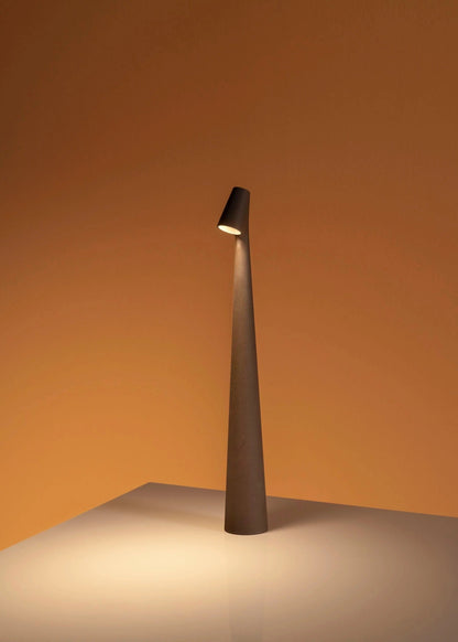 Compact Rechargeable LED Desk Lamp with Touch Dimmer