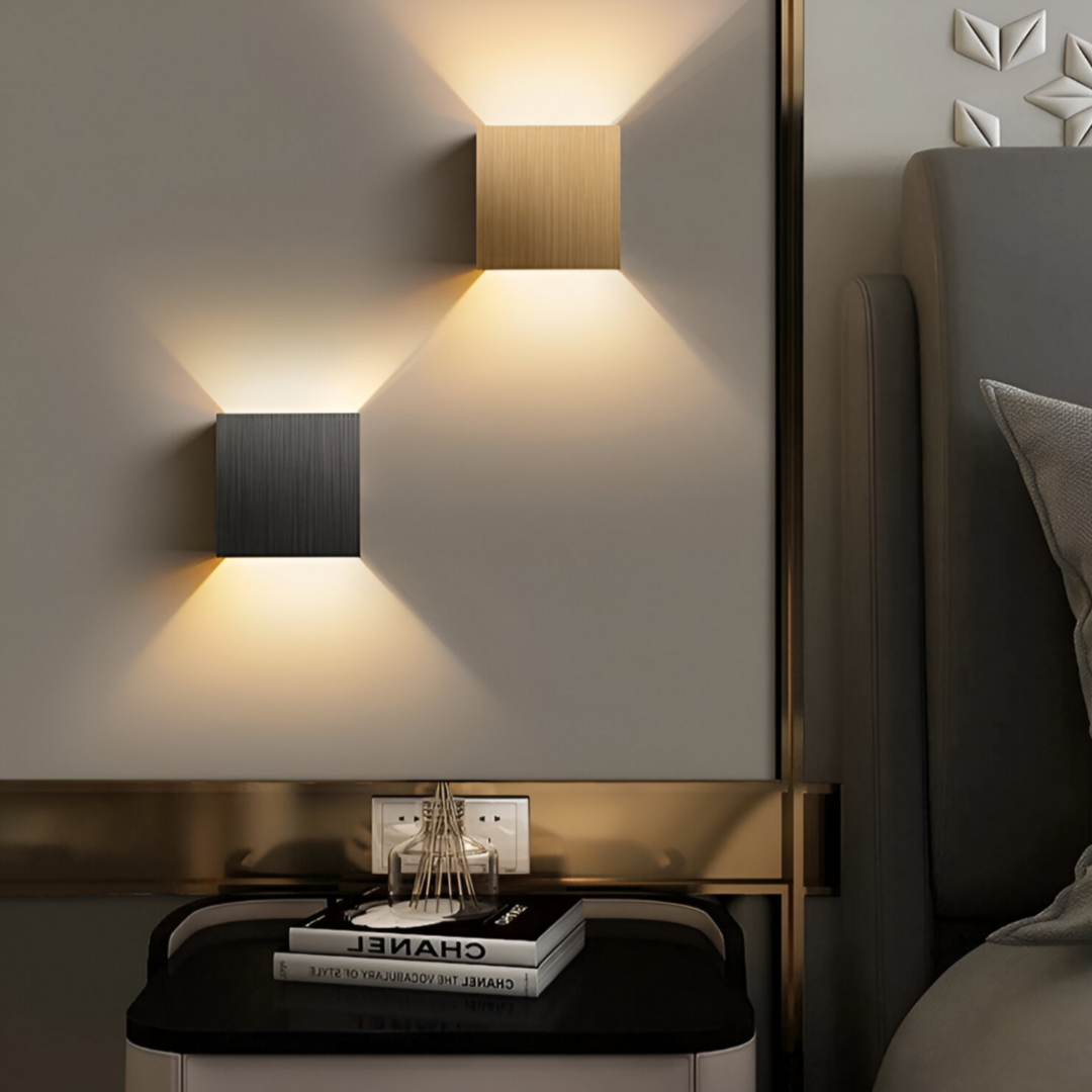 Compact LED Plug in Light with USB Port