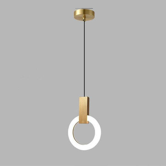 Bright LED Hanging Light for Kitchen and Entryways - Luxicro