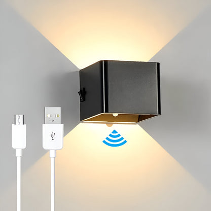Compact LED Plug in Light with USB Port