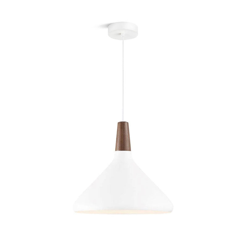 Simple Wooden Hanging Light Fixture for Home