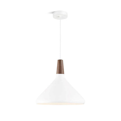 Simple Wooden Hanging Light Fixture for Home