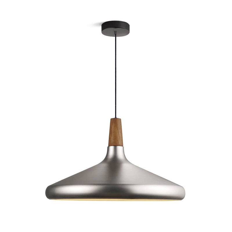 Simple Wooden Hanging Light Fixture for Home