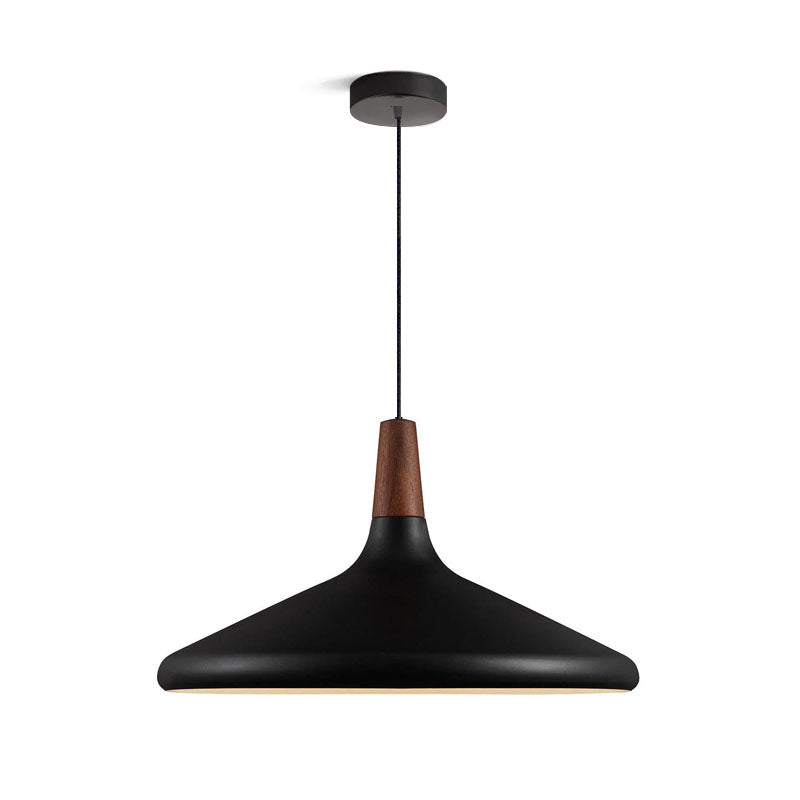Simple Wooden Hanging Light Fixture for Home
