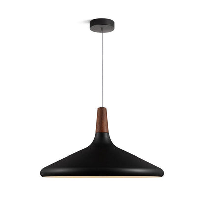 Simple Wooden Hanging Light Fixture for Home