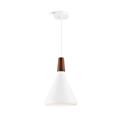 Simple Wooden Hanging Light Fixture for Home