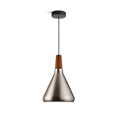 Simple Wooden Hanging Light Fixture for Home