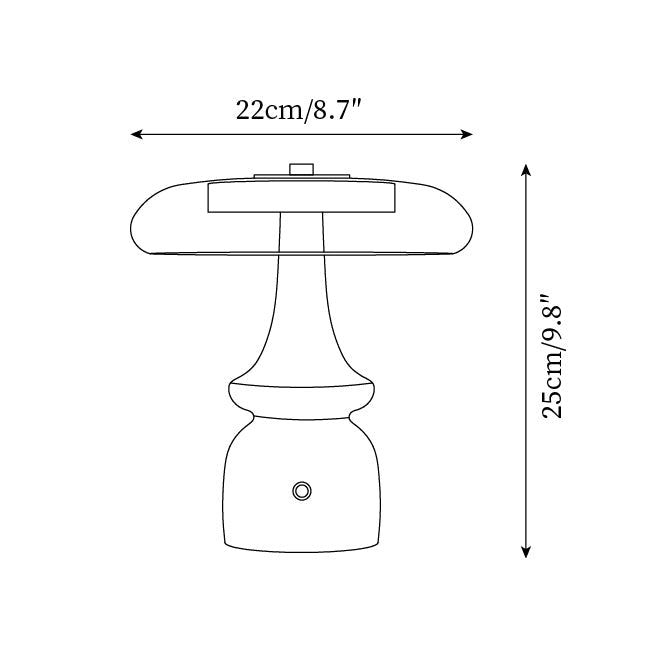 Compact Office Lamp Modern Soft Glow
