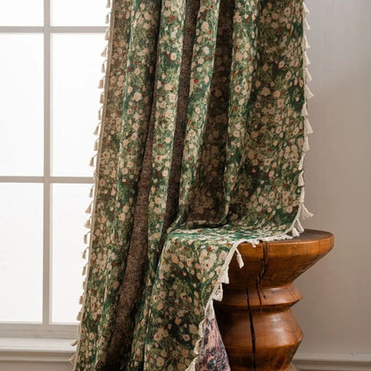 Beautiful Decorative Beaded Drapery Panel - Luxicro