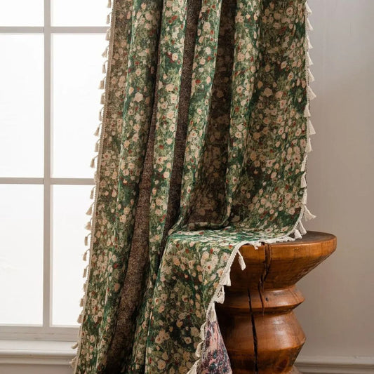 Beautiful Decorative Beaded Drapery Panel - Luxicro