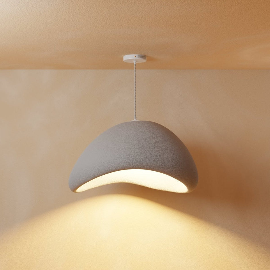 White Cloud Shaped Pendant Light