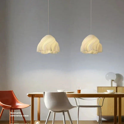 Luxury Fabric Crystal LED Pendant Light with Dimmer - Luxicro