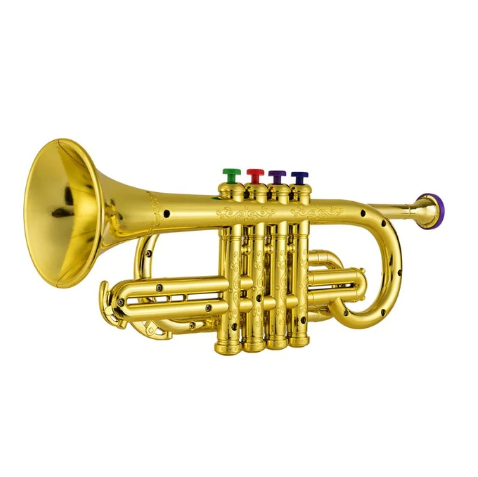 Fun Kids Trumpet Toy With Real Sound - Luxicro