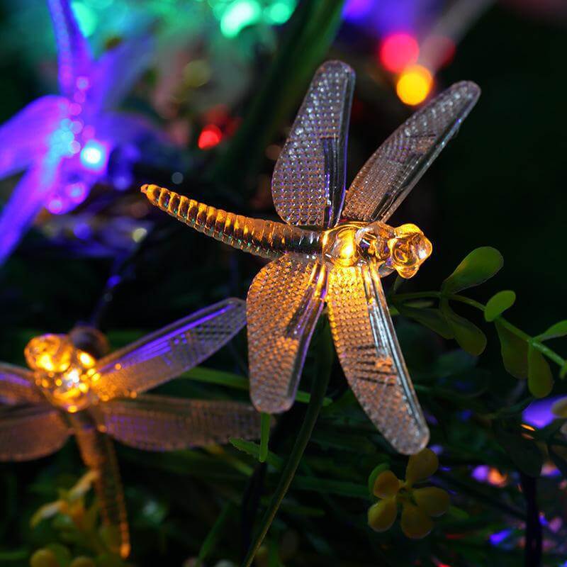 Vibrant Outdoor Solar String Garden Lights