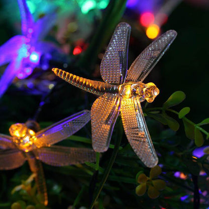 Vibrant Outdoor Solar String Garden Lights