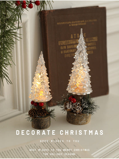Bright Holiday Table Top Christmas Lamp