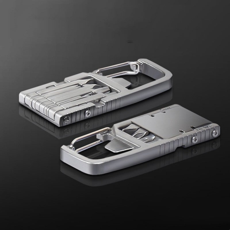 Compact Clip On Carabiner Keychain