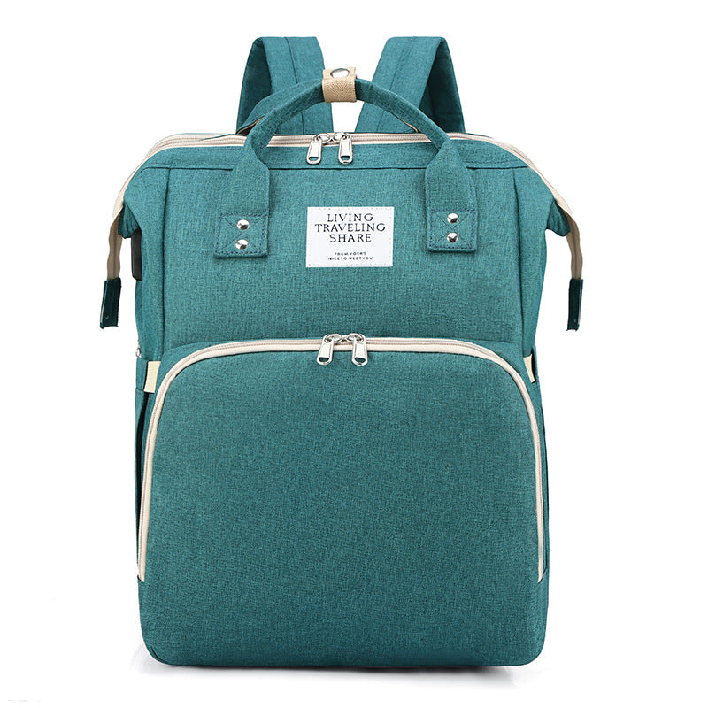 Practical Baby Sling Backpack with Integrated Bassinet