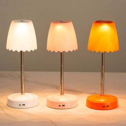 Compact USB Bedside Table Lamp