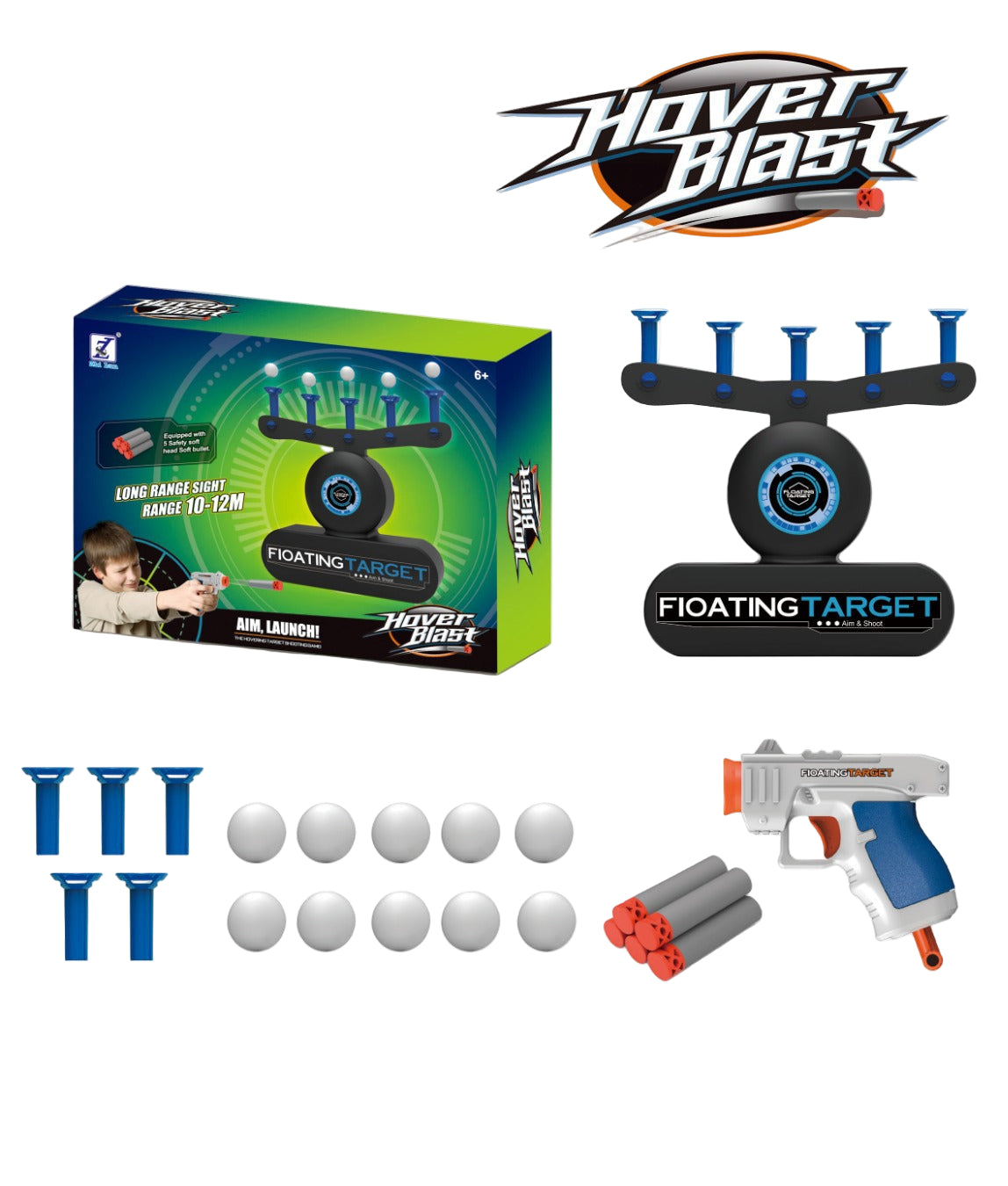 Fun Kids Floating Ball Target Game