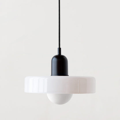 Stylish Hanging Glass Light for Kitchen Tables