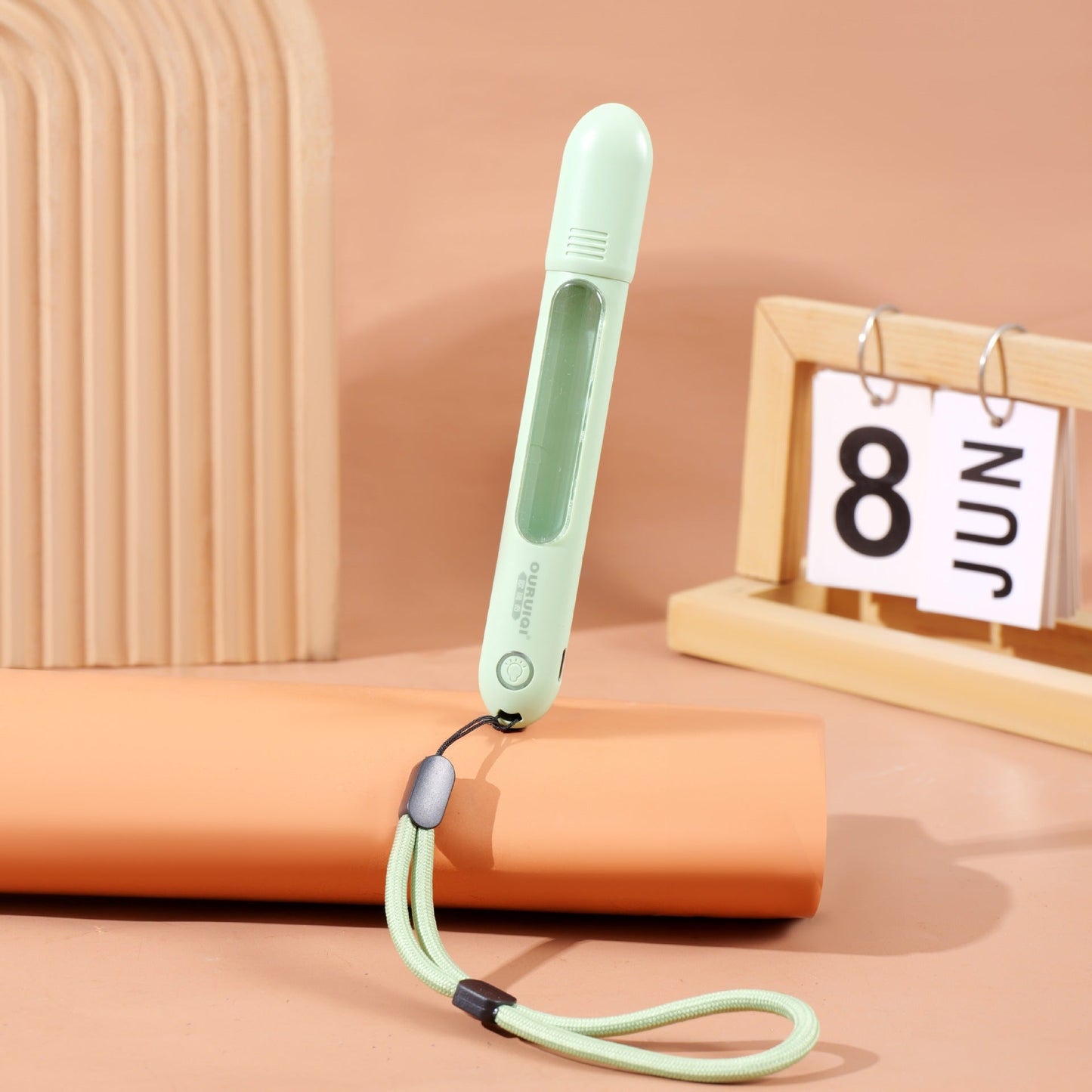 Portable LED Digital Thermometer with Clip Strap