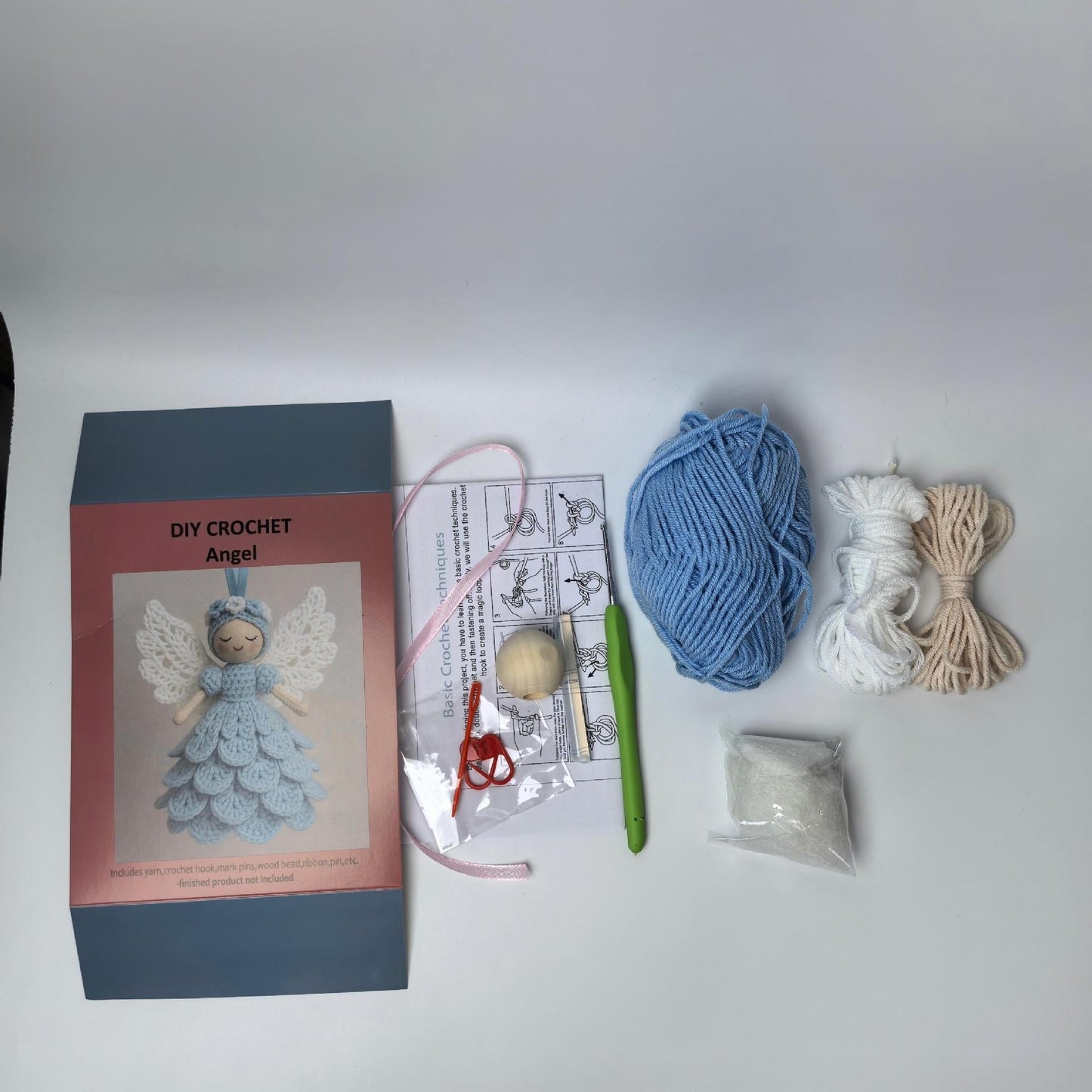 DIY Crochet Angel Craft Set
