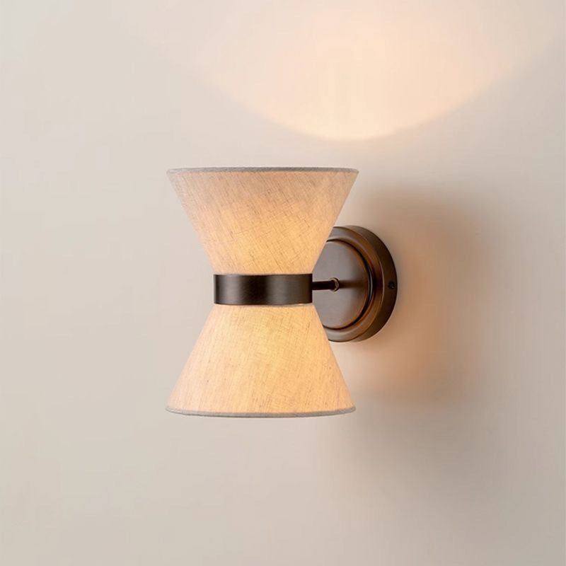 Elegant Linen Pendant Light