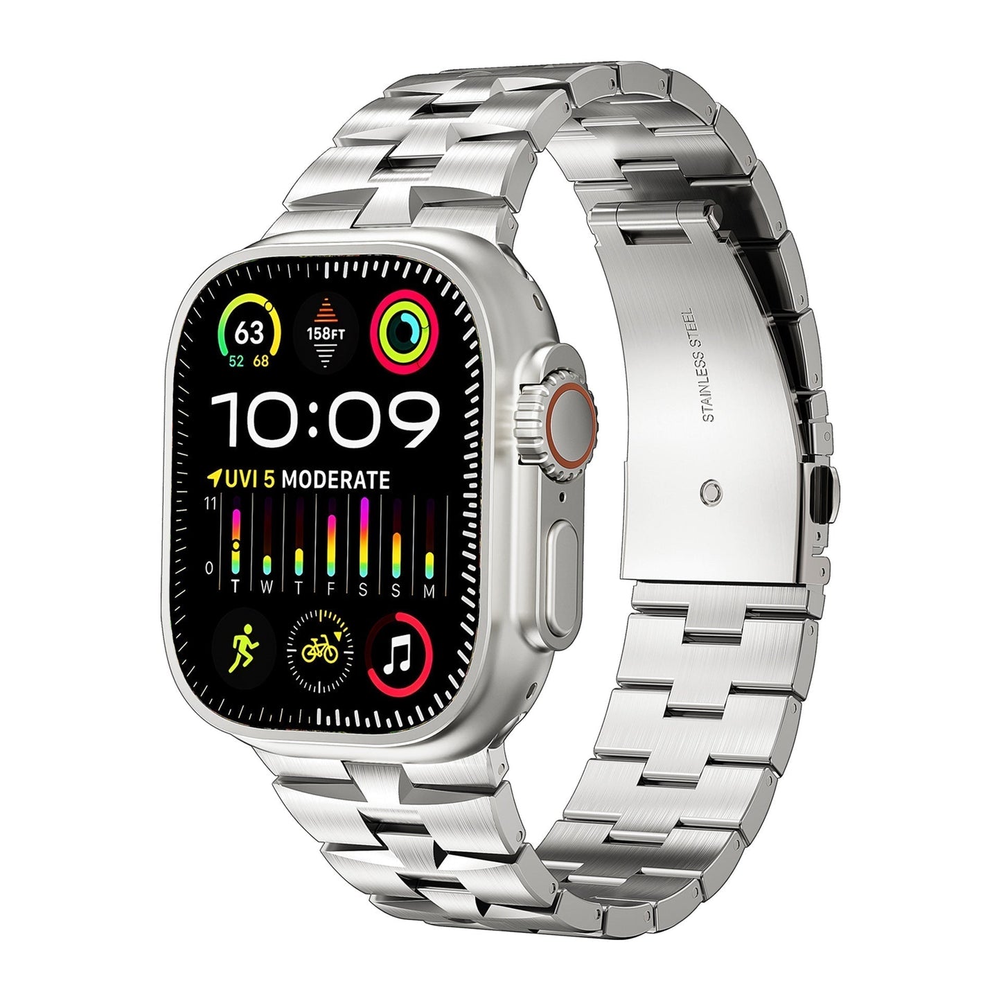 Premium Metal Strap For Apple Watch