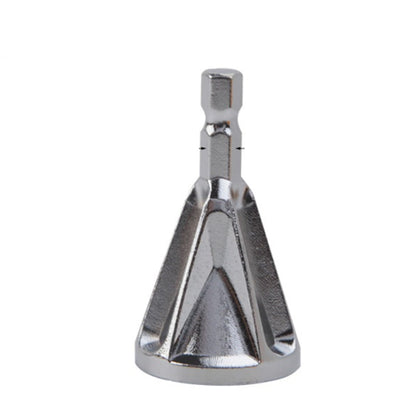 Fast Drill Bit Deburrer with External Edge Smoother