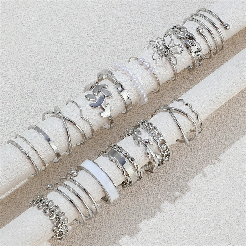 Trendy 22 Piece Ring Jewelry Set
