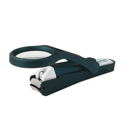 Precise 2X Magnifying Nail Clipper with Sharp Edges