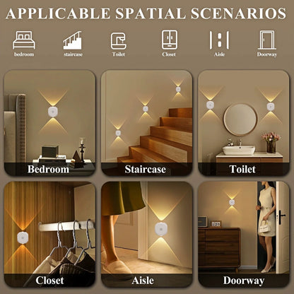 Energy Saving Motion Night Light Wall Lamp