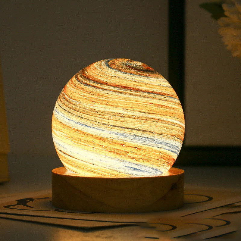 Vibrant Space Theme Desk Lamp