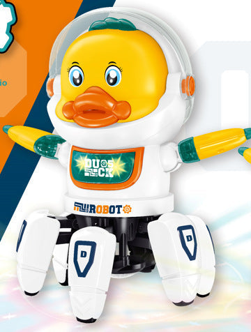 Plush Interactive Quacking Duck Playset - Luxicro